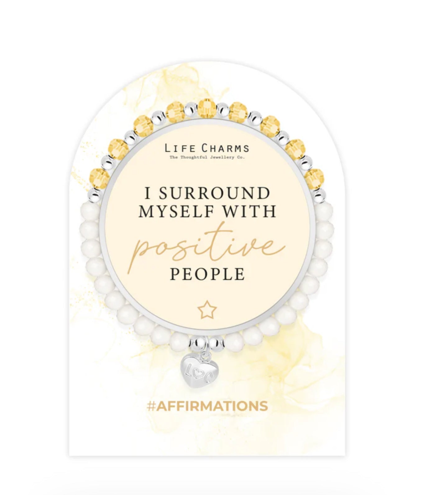 I surround my self with positive people